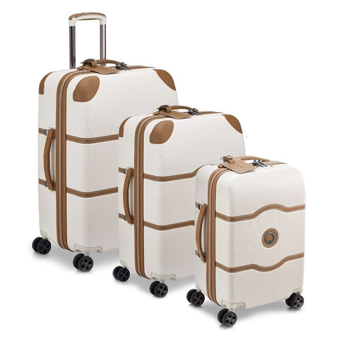 Delsey Chatelet Air 2.0 Set - 3 Piece Hardsided Luggage - Angora