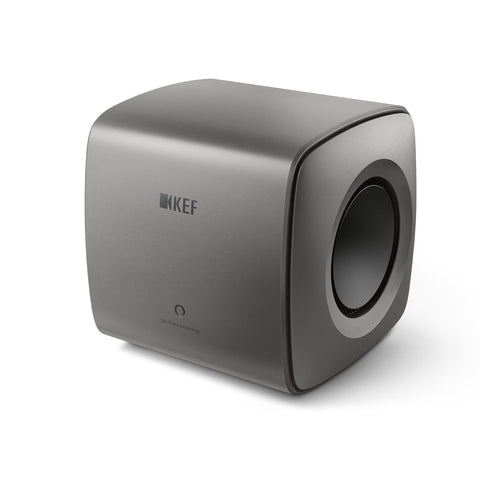 KEF KC62 Powered Subwoofer Speaker (Titanium Grey)