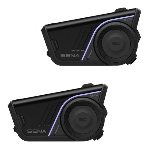 Sena 60S Evo Motorcycle Mesh Intercom Sound by Bose (Dual Pack)