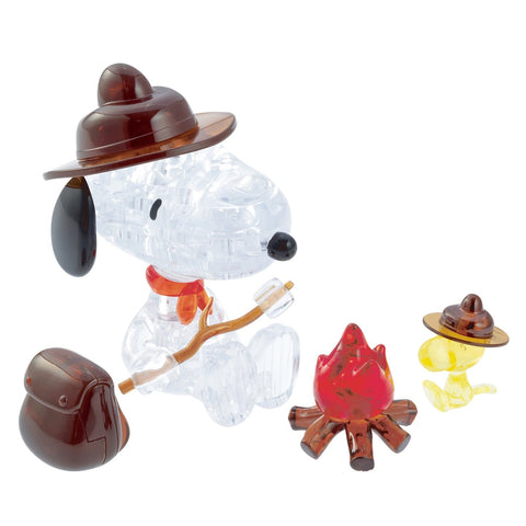 Bepuzzled 3D Snoopy Camping Crystal Puzzle