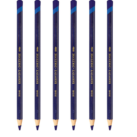 Derwent Inktense Pencil Dusky Purple 0730 Pack 6