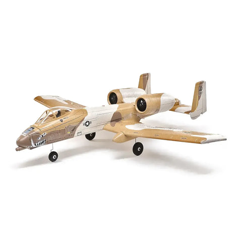 E-Flite RC Plane UMX A-10 Thunderbolt II 560mm Twin EDF Jet BNF Basic with AS3X and Safe Select Technology