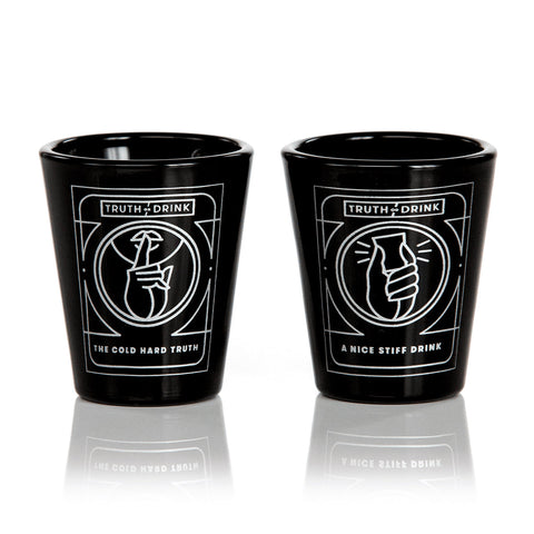 Cut Games Truth or Drink Shot Glasses Game