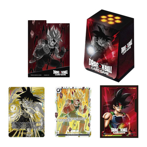 Bandai Dragon Ball Super Card Game: Fusion World Official Card Case & Sleeves Set 1 Bardock