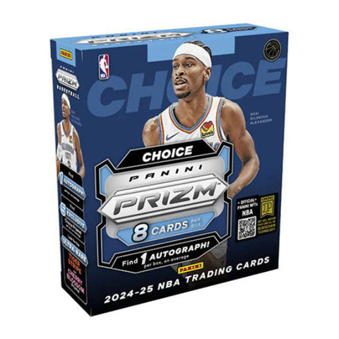 Panini NBA 2024/25 Prizm Choice Basketball Hobby Trading Cards (Display of 1)