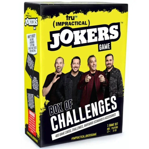 Wilder Games Impractical Jokers Box of Challenges Party Game