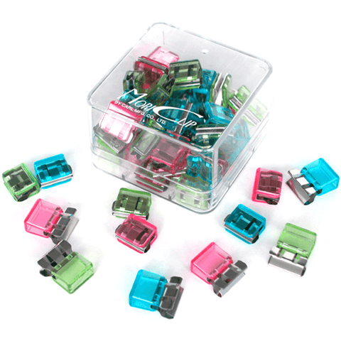 Carl Mori Paper Clips Small Assorted Colours Pack 50 MC52A