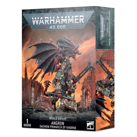 Games Workshop Warhammer 40K World Eaters Angron Daemon Primarch