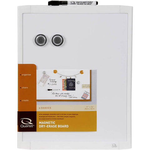 Quartet Basics Whiteboard 280x360mm White Frame