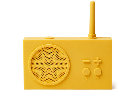 Lexon Thykho 3 Fm Radio and Bluetooth Speaker (Yellow)