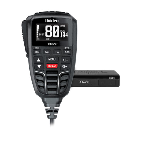 Uniden XTRAK 80 - Smart UHF Radio with Large OLED Display