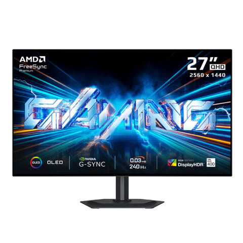 GIGABYTE GO27Q24G 27" QHD WOLED 240Hz 0.03ms Gaming Monitor