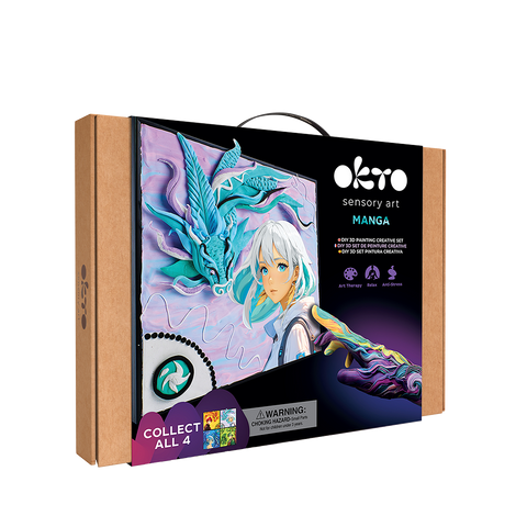 Okto DIY 3D Painting Manga 30x40cm - Air