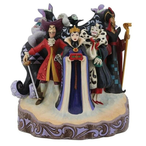 Jim Shore Disney Traditions - Villains - Carved by Heart