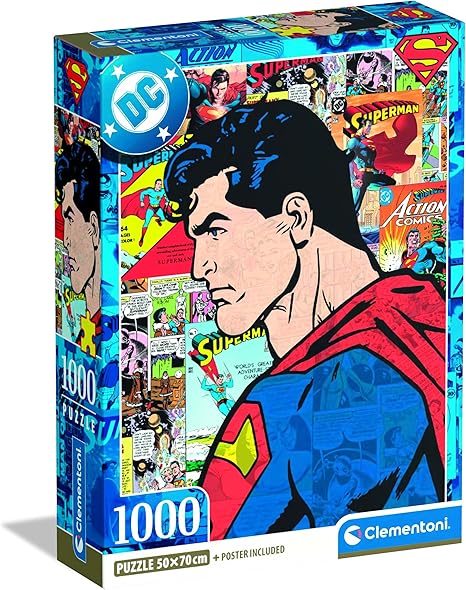 1000pc Superman Design 3 Poster Included Puzzle