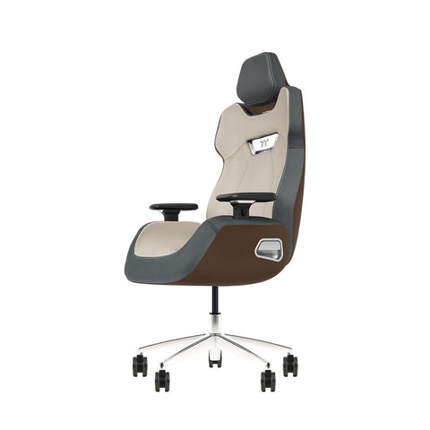Thermaltake ARGENT E700 Leather Gaming Chair (Mocha Mousse with Slate Gray)