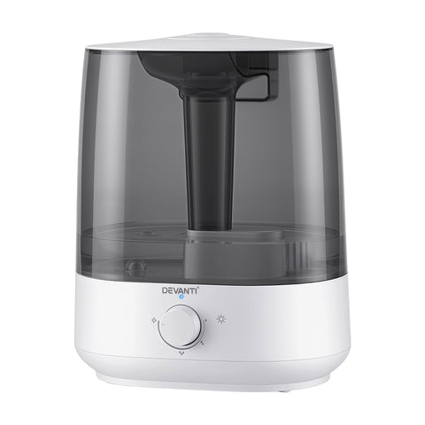 Devanti Ultrasonic Humidifier Aroma Diffuser Top Fill Quiet Bedroom 6L