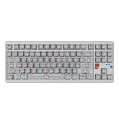 Qwertykeys QK&ATK HEX80 8K HE Wired Magnetic Custom Keyboard (Spray-coated Spark)