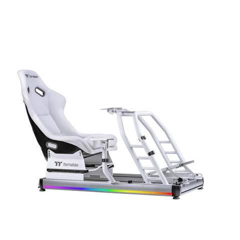 Thermaltake Gaming GR500 RGB Racing Simulator Cockpit Snow Edition