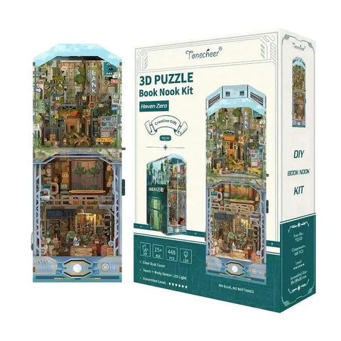 Tonecheer Haven Zero Book Nook Kit