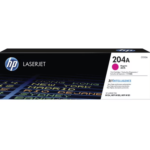 HP 204A Toner Ink Cartridge Genuine Magenta CF513A