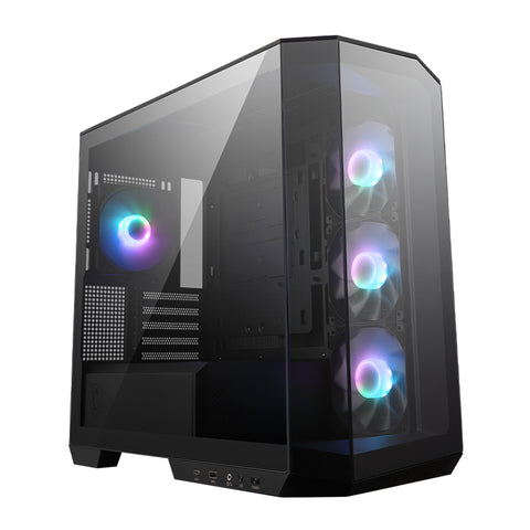 MSI MAG PANO M100R PZ BLACK Micro ATX Case (Black)