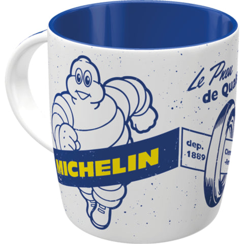 Nostalgic-Art Ceramic Mug Michelin Retro Print Dishwasher Microwave Safe 330ml