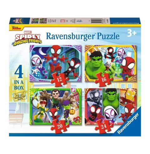 Ravensburger 12/16/20/24pc Spiderman It's Spidey Time! Puzzle