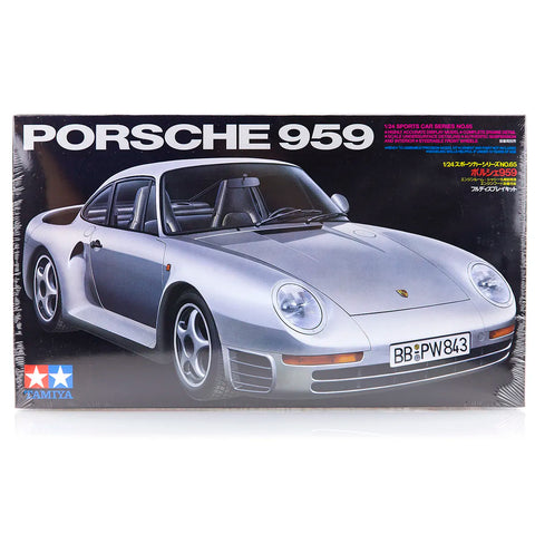 Tamiya 1/24 Porsche 959 Twin Turbo Scaled Plastic Model Kit