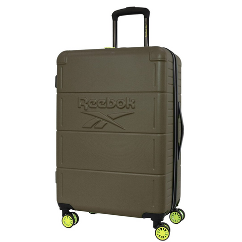 Reebok Wanderer Large 125L Hard Shell Case Travel Luggage (Khaki)