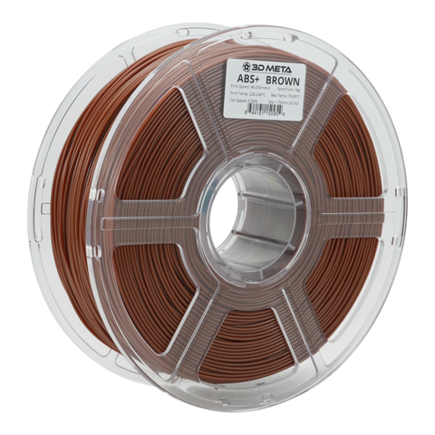 3D META ABS+ 3D Printing Filament - Brown