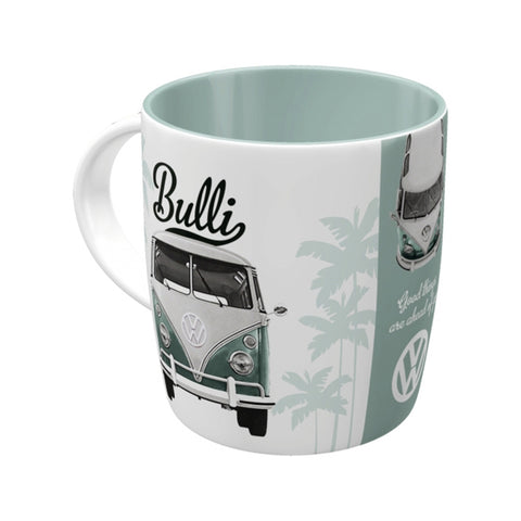 Nostalgic-Art Ceramic Mug VW Good Things Ahead You Retro Design 330ml