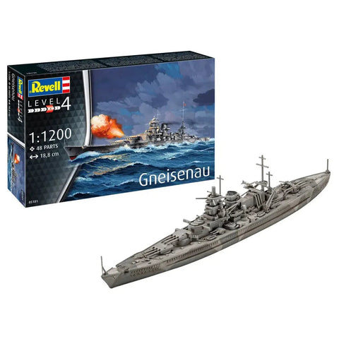 Revell 1/1200 Battleship Gneisenau