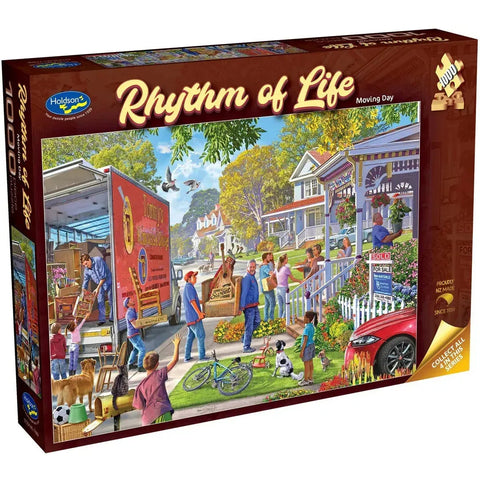 Holdson 1000-Pieces Rhythm of Life Garage Sale Puzzle