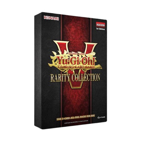 Konami YuGiOh! Rarity Collection V 3-Booster Tuckbox