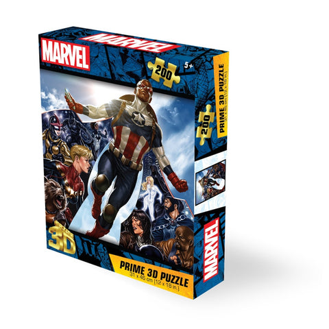 Prime3D 200pc Lenticular Marvel Universe Avengers Jigsaw Puzzle