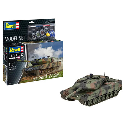Revell 1/35 Leopard 2 A6M+ Model Set