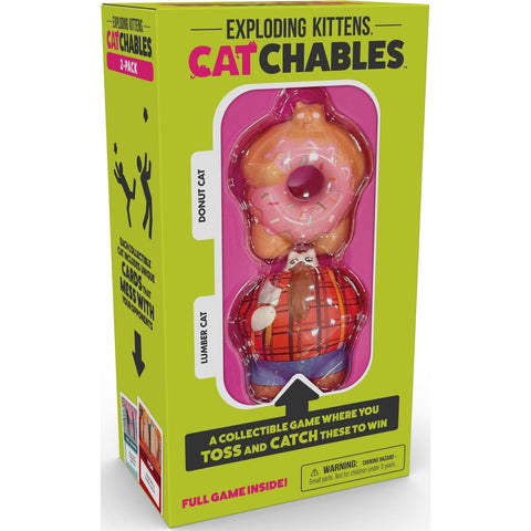 Asmodee Catchables 2-Pack #1 Donut & Lumber Game
