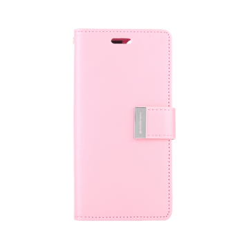 Goospery Rich Diary case for iPhone 14 Plus - Pink