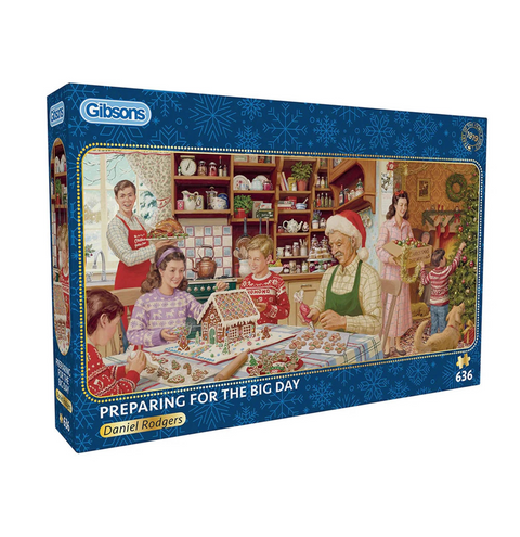 Gibsons 636pc Preparing For The Big Day Puzzle