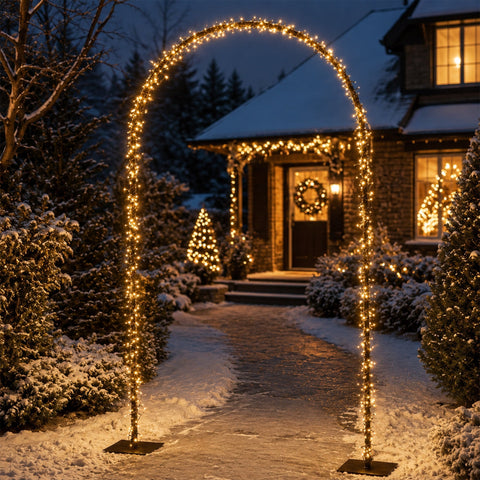 Lexi Lighting 2.3m Lit Garden Archway