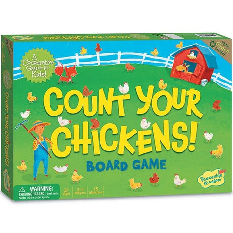 Peaceable Kingdom Count Your Chickens! Game
