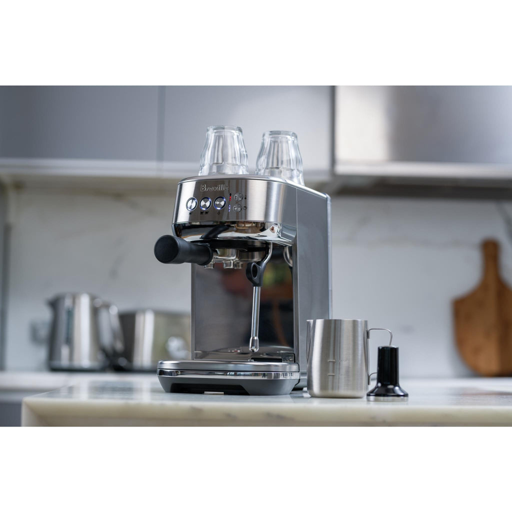 Breville Bambino Plus Espresso Coffee Machine (Stainless Steel) JB HiFi