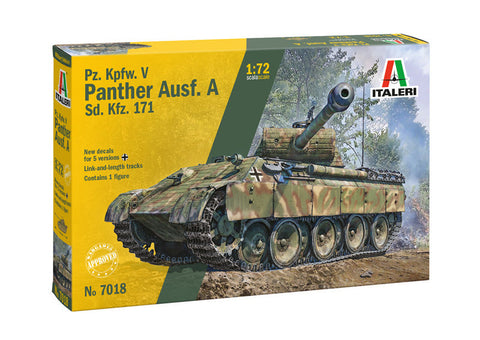 Italeri 1/72 Pz. Kpfw. V PANTHER Ausf. A Sd. Kfz. 171
