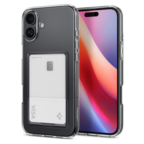 Spigen Apple iPhone 16 Plus Crystal Slot Case - Clear