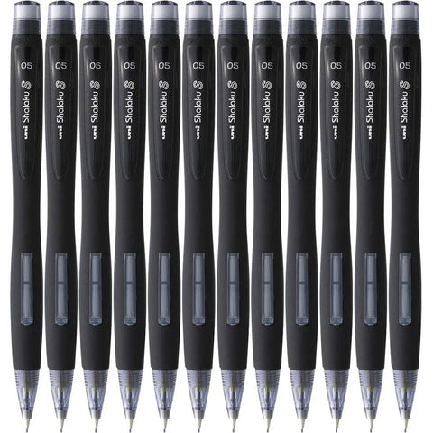 Uni-Ball Shalaku S M5-228 Mechanical Pencil Pacer 0.5mm Box 12 (Black)