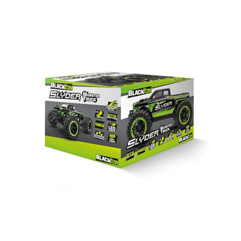 Blackzon 1/16 Slyder MT 4WD Electric RC Monster Truck - Green