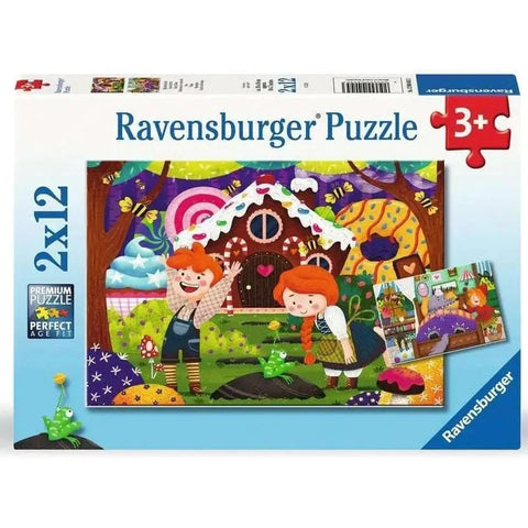 Ravensburger 2x12-Pieces Fairy Tales Puzzle