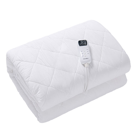 Dreamaker Healthguard Cotton Cover Quilted Electric Blanket [King Single Bed]