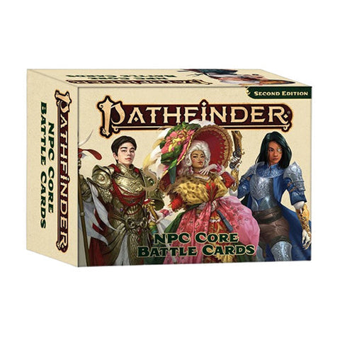 Paizo Publishing Pathfinder Second Edition NPC Core Battle Cards